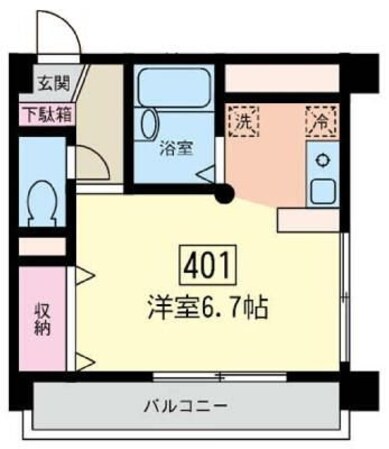 ＳＫハイツ東寺尾の物件間取画像